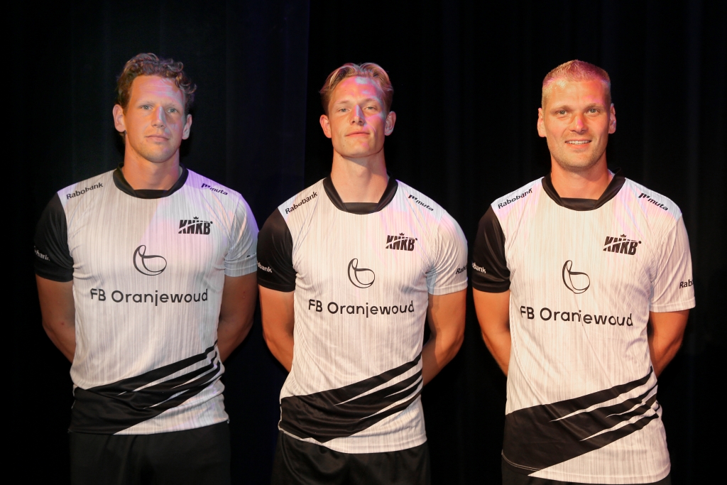 Marten Bergsma, Hessel Postma en Hendrik Kootstra